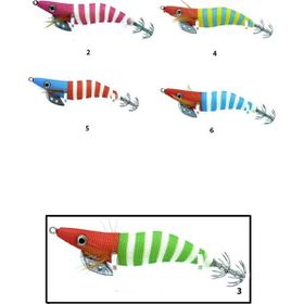 Captain 3063 Set A 2'li Silikon Karides Takım 10 cm Suni Yem
