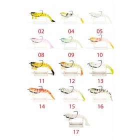 Captain 3064 8 gr Silikon Karides 3D 8.5 cm Suni Yem