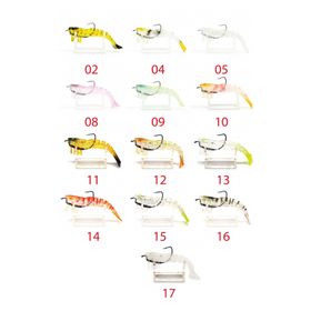 Captain 3064 8 gr Silikon Karides 3D 8.5 cm Suni Yem