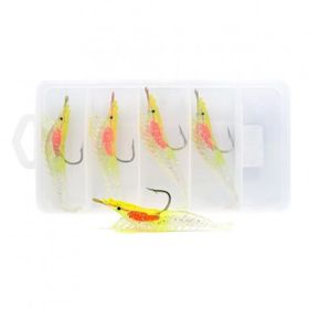Captain 3066 01 5'li Kutu Silikon Karides 8.5 cm Suni Yem