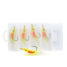 Captain 3066 01 5'li Kutu Silikon Karides 8.5 cm Suni Yem