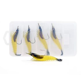 Captain 3066 01 5'li Kutu Silikon Karides 8.5 cm Suni Yem