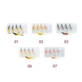 Captain 3066 06 5'li Kutu Silikon Karides 8.5 cm Suni Yem