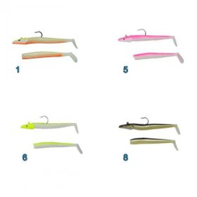 Captain 3071 5 Ultimate Sardine 12 cm Levrek Silikonu 2'li Suni Yem