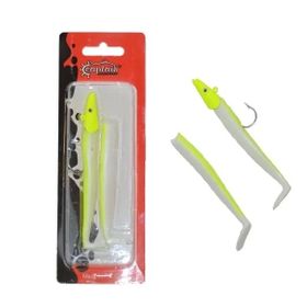 Captain 3071 6 Ultimate Sardine 12 cm Levrek Silikonu 2'li Suni Yem