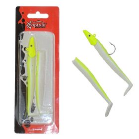 Captain 3071 6 Ultimate Sardine 12 cm Levrek Silikonu 2'li Suni Yem