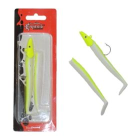 Captain 3071 6 Ultimate Sardine 12 cm Levrek Silikonu 2'li Suni Yem