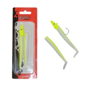 Captain 3071 6 Ultimate Sardine 12 cm Levrek Silikonu 2'li Suni Yem