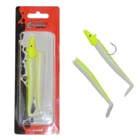 Captain 3071 6 Ultimate Sardine 12 cm Levrek Silikonu 2'li Suni Yem