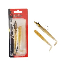 Captain 3071 9 Ultimate Sardine 12 cm Levrek Silikonu 2'li Suni Yem