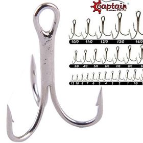 Captain 333 50'li No:6/0 Nickel Üçlü İğne