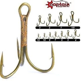 Captain 334 100'lü No:12 Bronz Üçlü İğne