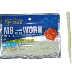 Captain 3456 Mad Bite Worm 10 cm Aromalı LRF Silikonu 1.3 Silikon Yem