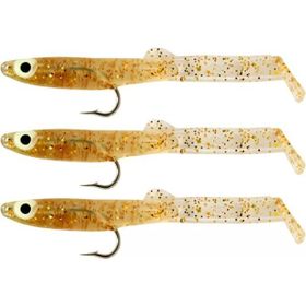 Captain 3525 E13 Glow 3'lü Paket Eel Fish 7.5 cm Silikon Zargana Suni Yem