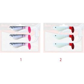 Captain 3526 E01 Yellow 3'lü Paket Eel Fish 5 cm Silikon Zargana Suni Yem