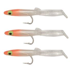 Captain 3526 Eel Fish 5 cm 3'lü Paket Silikon Zargana Suni Yem