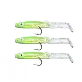 Captain 3526 Eel Fish 5 cm 3'lü Paket Silikon Zargana Suni Yem