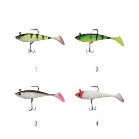 Captain 3544 Crazy Zander UV 12 cm 21 gr Silikon Yem