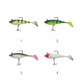 Captain 3544 Crazy Zander UV 12 cm 21 gr Silikon Yem