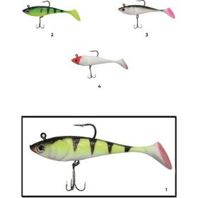 Captain 3544 Crazy Zander Uv Paint 12 cm Turna Silikonu Suni Balık