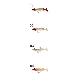 Captain 3554 Bobo Pike Soft 14 cm Turna Silikonu Suni Balık