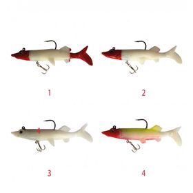Captain 3554 Bobo Pike Soft 14 cm Turna Silikonu Suni Balık