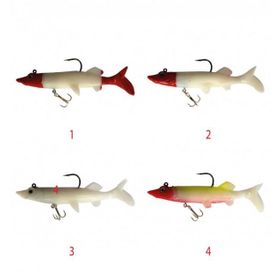 Captain 3554 Bobo Pike Soft 14 cm Turna Silikonu Suni Balık