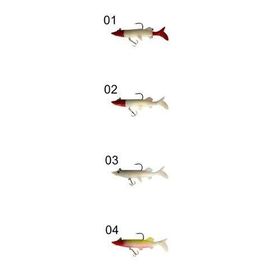 Captain 3554 Bobo Pike Soft 14 cm Turna Silikonu Suni Balık