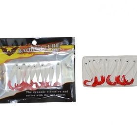 Captain 3558 2 Hyper Soft 4.5 cm Levrek Silikonu 10'lu Paket Suni Yem