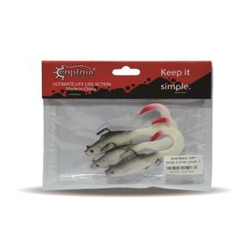 Captain 3559 10 cm 3'lü Pk Color:1 Pencıl Soft Yem