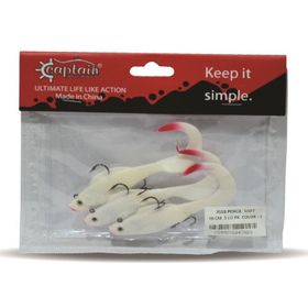 Captain 3559 10 cm 3'lü Pk Color:3 Pencıl Soft Yem