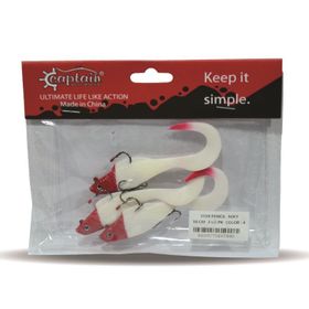 Captain 3559 10 cm 3'lü Pk Color:4 Pencıl Soft Yem