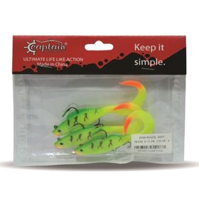 Captain 3559 10 cm 3'lü Pk Color:5 Pencıl Soft Yem