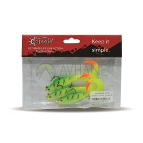 Captain 3559 10 cm 3'lü Pk Color:5 Pencıl Soft Yem