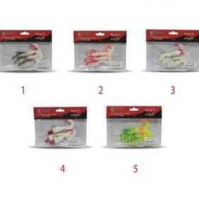 Captain 3559 Pencil Soft 10 cm Levrek Silikonu 3'lü Suni Balık