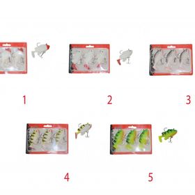 Captain 3563 Orient Soft 9 cm Levrek Silikonu 3'lü Set Suni Balık