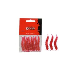 Captain 3564 5.5 cm 8'li Pk Color:2 Ajıbıshı Soft yem