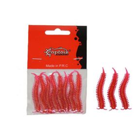 Captain 3564 5.5 cm 8'li Pk Color:2 Ajıbıshı Soft yem