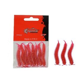 Captain 3564 5.5 cm 8'li Pk Color:2 Ajıbıshı Soft yem