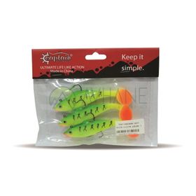 Captain 3567 10 cm 3'lü Color:5 Cracker Soft yem