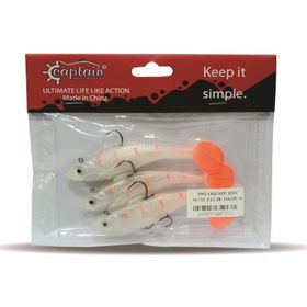 Captain 3567 10 cm 3'lü Pk Color:6 Cracker Soft yem