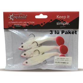 Captain 3567 Cracker Soft 10 cm Color:3 Silikon Yem