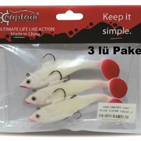 Captain 3567 Cracker Soft 10 cm Color:3 Silikon Yem