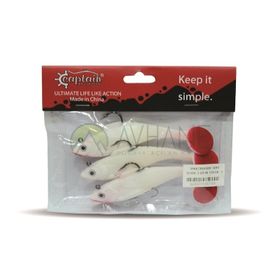 Captain 3568 12 cm 3'lü Pk Color:3 Cracker Soft yem