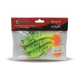 Captain 3568 12 cm 3'lü Pk Color:5 Cracker Soft yem