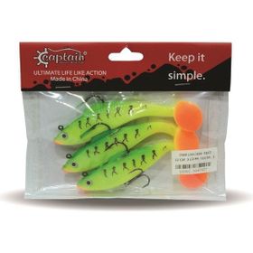 Captain 3568 12 cm 3'lü Pk Color:5 Cracker Soft yem