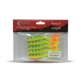 Captain 3571 10 cm 5'li Pk Color:4 Taıfun Soft yem