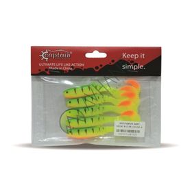 Captain 3571 10 cm 5'li Pk Color:4 Taıfun Soft yem