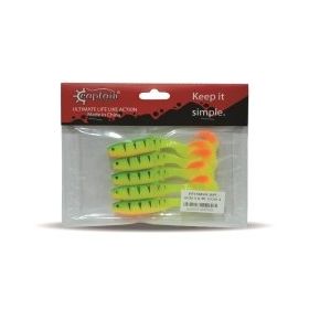 Captain 3571 10 cm 5'li Pk Color:4 Taıfun Soft yem