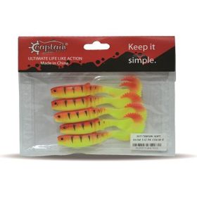 Captain 3571 10 cm 5'li Pk Color:8 Taıfun Soft yem